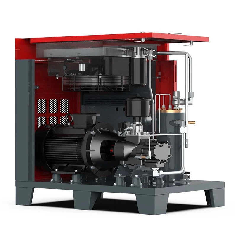 Sollant 7.5KW VSD Screw Air Compressor (4)